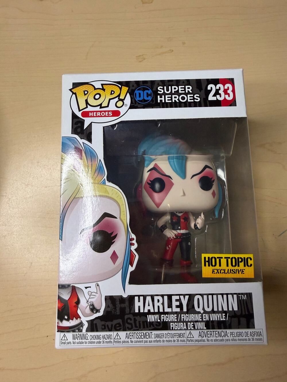 Funko Pop! DC Super Heroes Harley Quinn (And the Skull Bags) Hot Topic Exclusive